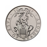 Yale z Beaufortu pamětní mince ve sběratelském blisteru