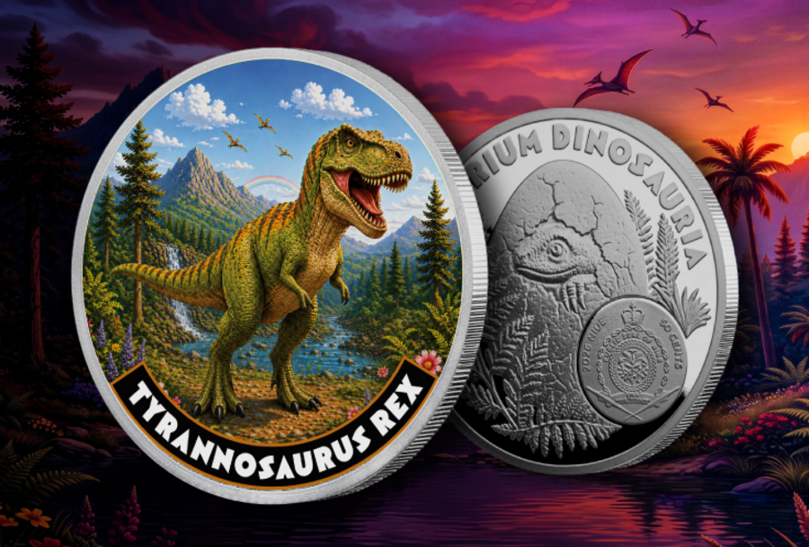 Legendární král dinosaurů Tyrannosaurus rex v neobvyklé sběratelské podobě
