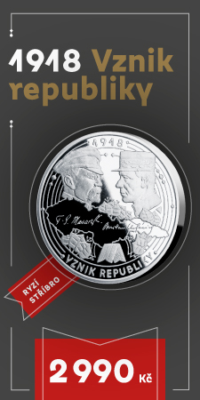 1918 Vznik republiky v ryzím stříbře