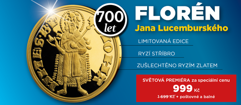 Florén Jana Lucemburského 700 let
