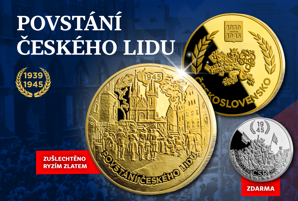 8119 COSBM7 - Povstání českého lidu + blistr + ražba