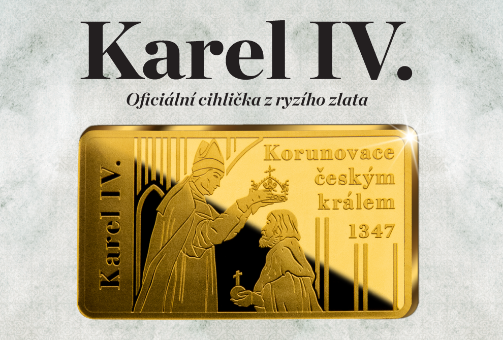 8177 CGCHIV - Karel IV. 1/200 oz - WEB PRICE
