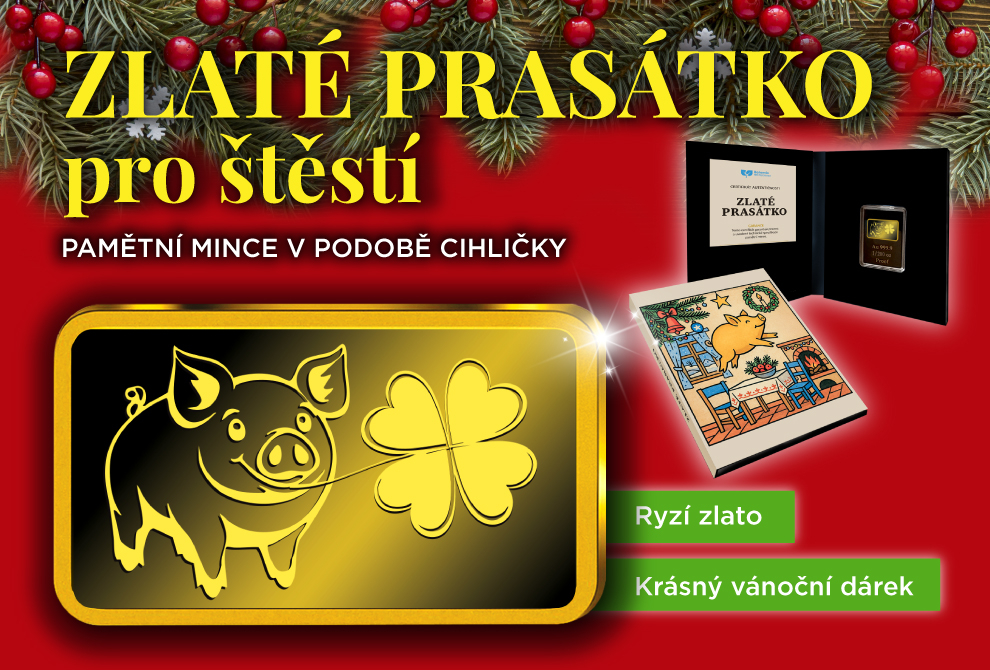 M3337AU CA0088 Vánoční prasátko 1/200 oz AU