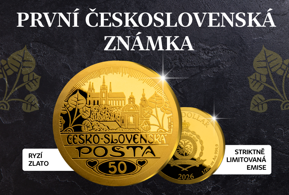 8206 - CHISAU23 První československá známka + blister