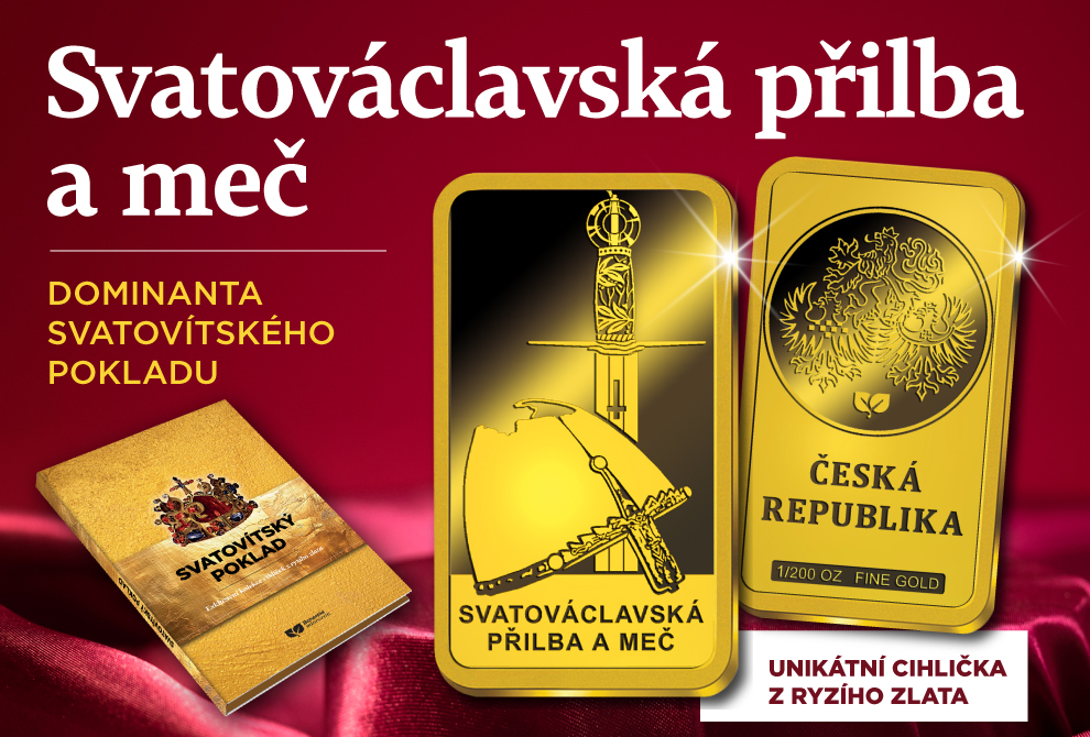 8131 - CPOKAU11 - Svatováclavská přilba a meč BB