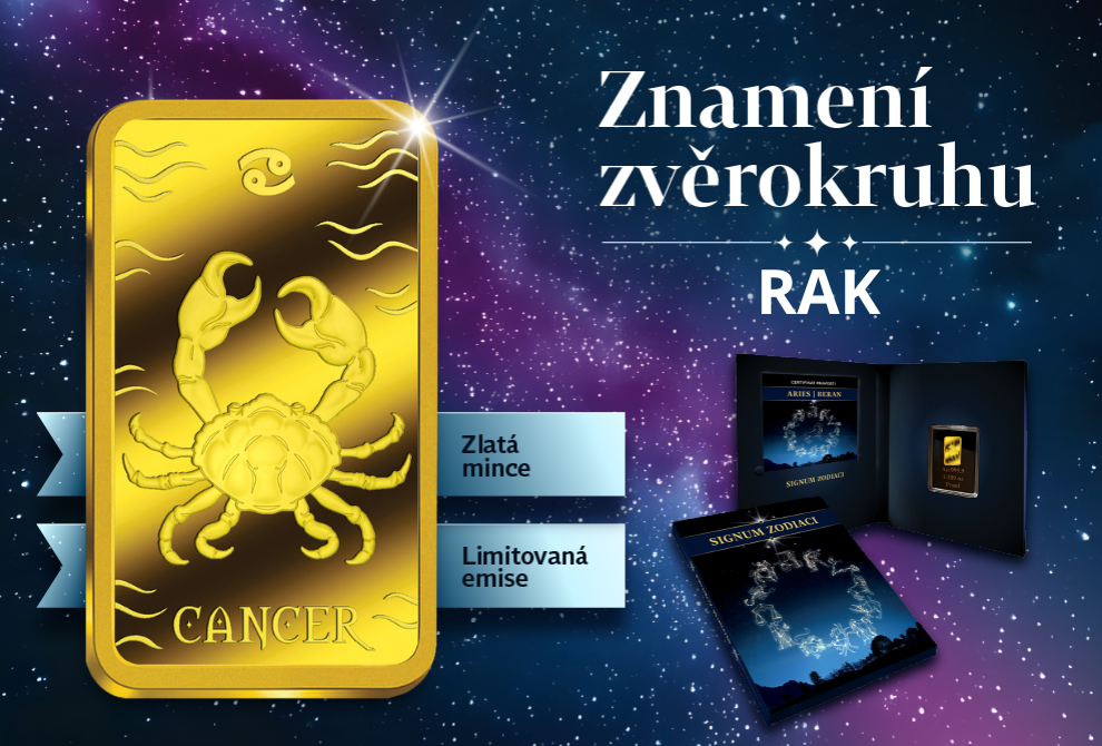M4430AU CSIN, NIUE 2026 DOLLARS 2,5 ZODIAC CANCER 1/100 oz AU 999,9/1000 Proof