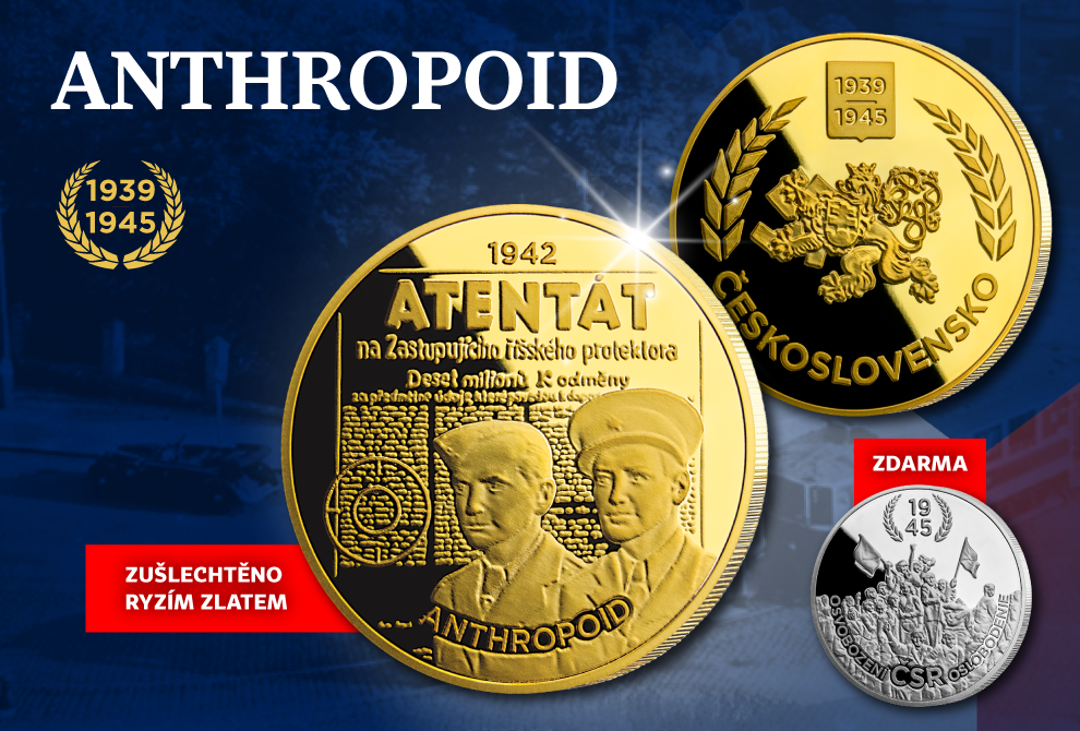 8161 - COSBM14 - Anthropoid + BM Osvobození + album