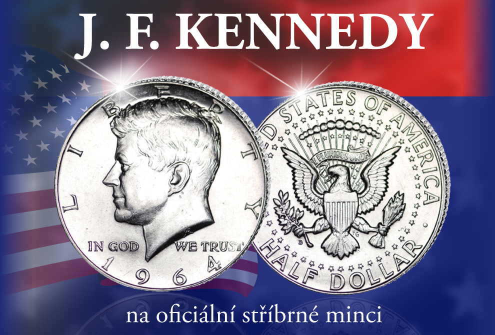 CASD Nejslavnější stříbrné dolary JFK - 8065 - WEB