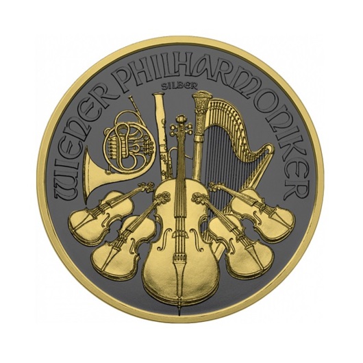 Wiener Philharmoniker 2019 stříbrná mince 1 oz Golden Ring