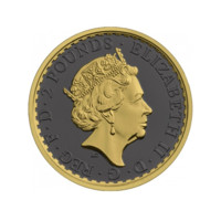 Britannia 2019 stříbrná mince Golden Ring 1 oz