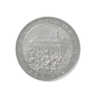 600. výročí První pražské defenestrace stříbrná mince Proof