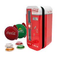 Coca-Cola Automat sběratelský set 4 stříbrných mincí