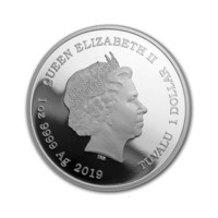 Maggie Simpsonová stříbrná mince 1 oz proof