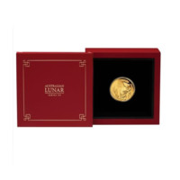 Lunární rok krysy zlatá mince 1/4 oz Proof