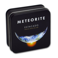 Estacado Meteorit stříbrná mince s pravým meteoritem