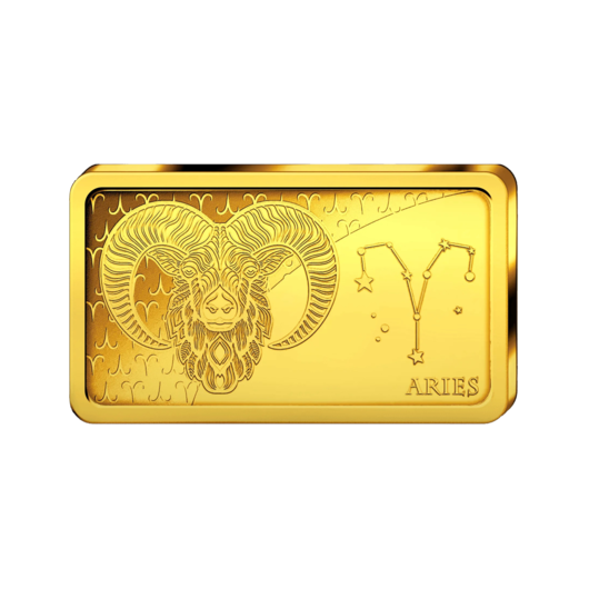 Znamení Berana zlatá mince Proof