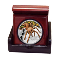 Australská tarantule stříbrná mince 1 oz proof