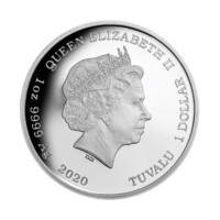 Australská tarantule stříbrná mince 1 oz proof