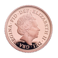 Velká Británie Sovereign 2020 zlatá mince proof