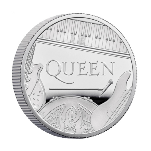 Queen stříbrná mince 1/2 oz proof