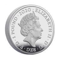 Queen stříbrná mince 1/2 oz proof