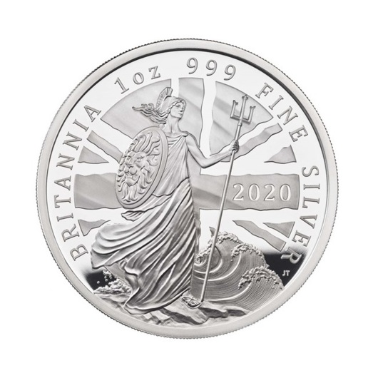 Britannia 2020 stříbrná mince 1 oz proof