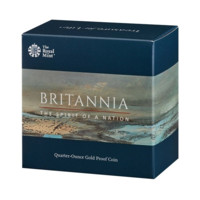 Britannia 2020 zlatá mince 1/4 oz Proof