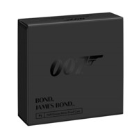 Bond, James Bond stříbrná mince 1/2 oz Proof