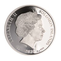 Číslo Pí  stříbrná mince 1 oz Proof