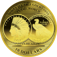 Averz mince s replikou INDIAN HEAD 1907