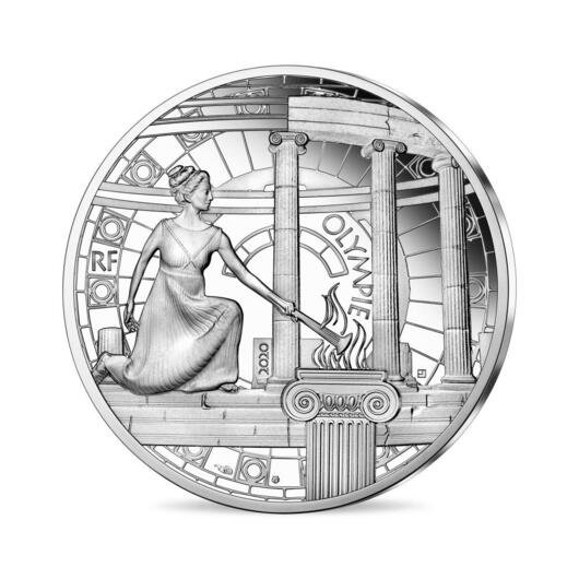 Olympie stříbrná mince proof