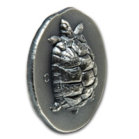 Želva stříbrná mince 1 oz