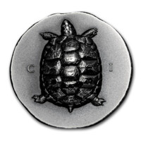 Želva stříbrná mince 1 oz