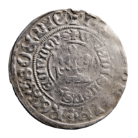 Pražský groš Vladislava II. Jagellonského, 1471-1516, originální historická mince z 15. století s garancí pravosti