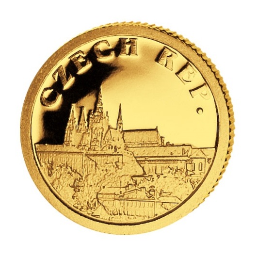 Averz mince - Pražský hrad