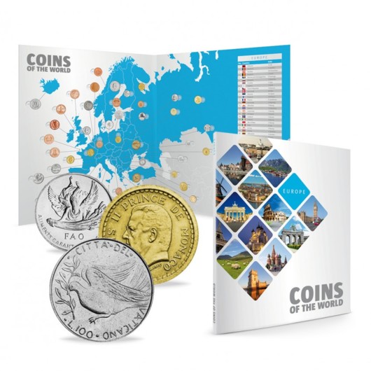 Světové mince - sběratelské album Evropa