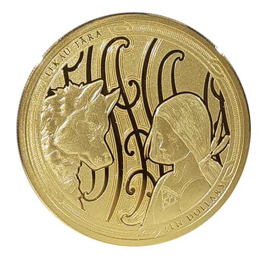 Maui a první pes - set dvou zlatých mincí