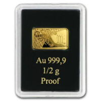 Znamení Štíra zlatá mince Proof