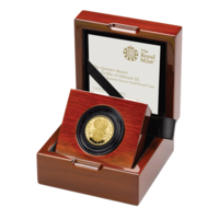 The Griffin of Edward III - zlatá mince 1/4 oz proof