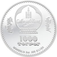 Vejce Fabergé - Popínavá růže, stříbrná mince 2 oz proof
