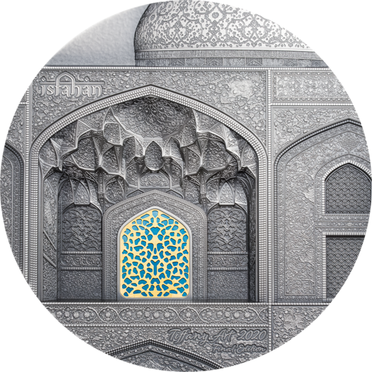 Tiffany Art 2020 - Isfahan stříbrná mince 1 kg