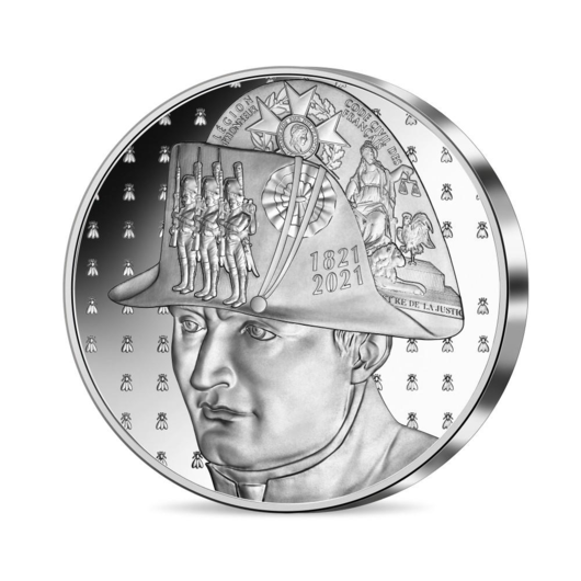 Napoleon Bonaparte – 200. výročí úmrtí – stříbrná mince 1 oz proof