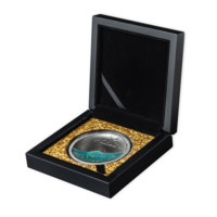 Zlatá horečka na Klondiku - 125. výročí - stříbrná mince 50 g Proof