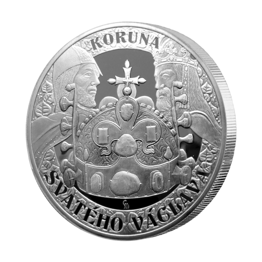 Medaile Koruna svatého Václava avers