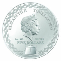 Lunární Rok Tygra 2022 stříbrná mince 1 oz proof