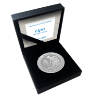 Lípa - národní strom - stříbrná medaile Proof