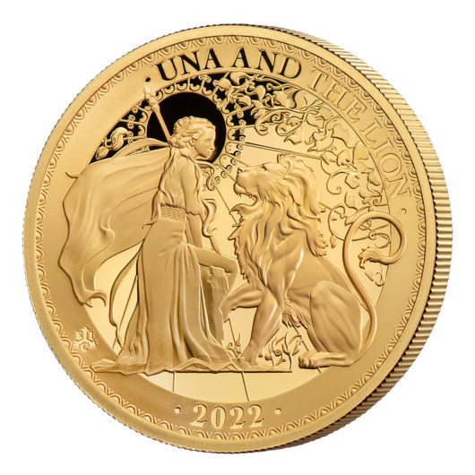 Una a Lev, zlatá mince 1 oz Proof