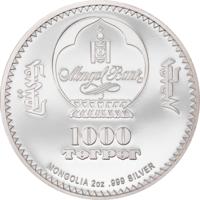 Vejce Fabergé, Růžová poupata, stříbrná mince 2oz, Proof