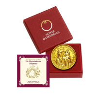 Svatováclavská koruna zlatá mince 1\/2 oz Proof