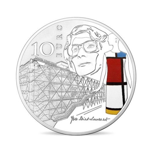 Yves Saint Laurent ve stříbře